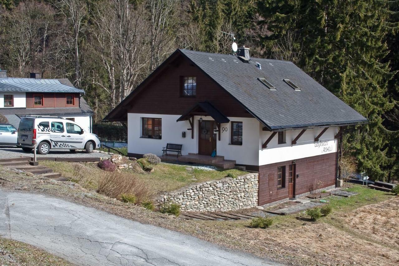 Ubytovani U Rohelu Karlova Studánka Exteriör bild